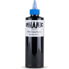 Nacario Dynamic Triple Black - Siyah Tattoo Dövme Boyası - 8 OZ/240ML.