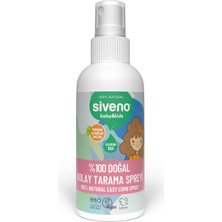 Nacario SIVENO%100 Doğal Kolay Tarama Spreyi Çocuklar Için Nemlendirici Hindistan Cevizi Yağlı 100 ml