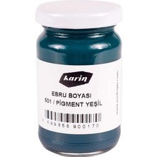 Nacario Karin Karin Ebru Boyasi Pigment Yeşil 105 ml