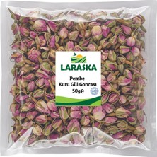 Nacario Laraska Tomurcuk Gül -Kuru Gül Goncası (Gül Çayı) - Pembe 50G