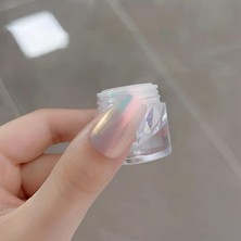 Nacario Nail Art Tırnak Süsleme Inci Tozu Açık Yeşil No:6