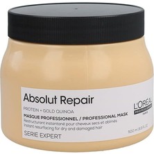 Nacario L'oreal Professıonnel Parıs Serie Expert Absolut Repair Instant Resurfacing Onarıcı Maske 500ML