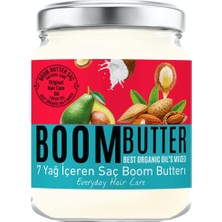 Nacario Herbal Scıence Boom Butter 7 Yağ Içeren Besleyici ve Nemlendirici Saç Bakım Yağı 190 ml