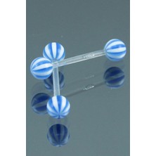 Nacario Rouge Bioplast Bar Kaş Yanak Dudak Piercing TDGR00501
