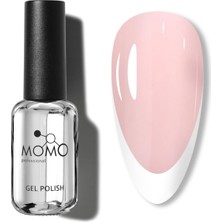 Nacario Momo Professional French Cover Rubber Base Coat FC18, Açık Pudra 10 ml