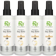 Nacario Fe Keratin Saç Sütü 200ML, 4'lü Set