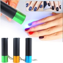 Nacario Portatif Uv Oje Kurutma Lambası, 3 Renk, Ultraviyole