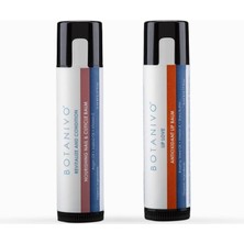 Nacario Tırnak ve Dudak Bakım Seti | Canlandırıcı & Besleyici Bakım | Organik Içerikli | 2x5 ml