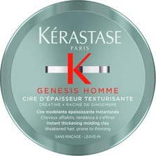 Nacario Kerastase Genesis Homme Şekillendirici Wax, 75 Ml, Erkek Saç Kremi
