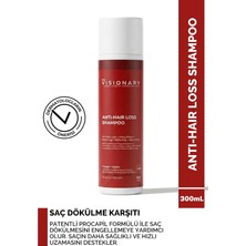 Nacario The Visionary Procapil, Keratin ve Biotin Içeren Saç Dökülme Karşıtı Şampuan 300 ml