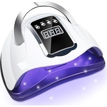 Nacario Uv Kalıcı Oje Kurutma Makinesi, 45 Adet Led’li Hızlı Kurutma, LCD Ekranlı, Kalıcı Oje ve Protez Tırnak Kurutma, Güzellik Merkezi, Kuaför ve Ev Kullanımı Için Uv Kalıcı Oje Tırnak Kurutma Makinesi