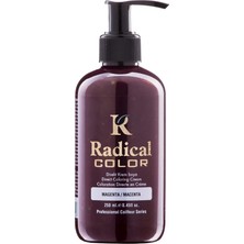 Nacario Radical Direct Coloring Saç Kremi ve Yarı Kalıcı Saç Boyası 250 ml (Macenta