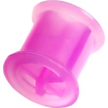 Nacario Rouge Moulin Barış Figürlü Yumuşak Tünel Piercing TDGR00821, Pembe
