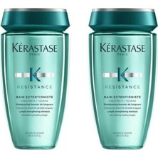 Nacario Kerastase Resistance Bain Extentioniste Saç Uzatan Güçlendirici Şampuan, 250 ml x 2