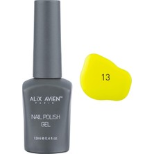 Nacario Alıx Avıen Uv Kalıcı Neon Sarı Jel Oje 13 - Gel Polish - 12 ml