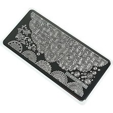 Nacario Nail Art Stamping Baskı Plakası VV21