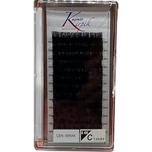 Nacario Çek- Bırak C Kıvrım 0.05 mm 14 Numara Tek Boy Kirpik