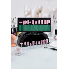 Nacario Transformacion Professional 12 Parça Protez Jel Tırnak Manikür Pedikür Freze Ucu Seti 722927
