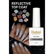 Nacario Fontenay Dubai Professional Reflective Top Coat 15 ml Gümüş