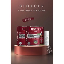 Nacario Bioxcin Forte Yoğun Saç Dökülmesine Karşı Serum 3X50ML 2 Kutu Tüm Saç Tipleri + Jel Hediyeli Set, Snowcosmeticforte9