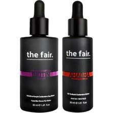 Nacario The Fair. Biotin Dökülme Karşıtı Saç Serumu + Aha Bha Arındırıcı Saç Bakım Seti