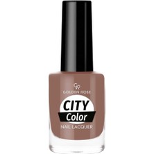 Nacario Golden Rose City Color Nail Lacquer No: 131 - Parlak ve Uzun Süre Kalıcı Oje 10.2 ml