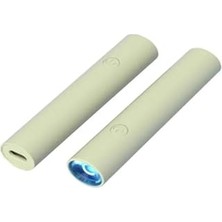 Nacario Gaman Profesyonel Tırnak Kurutucu - USB Kablolu Mini Kalem Oje Kurutucusu Yeşil