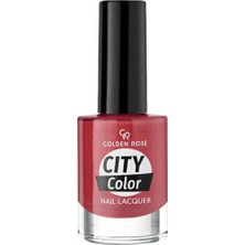 Nacario Golden Rose City Color Nail Lacquer No: 80 - Parlak ve Uzun Süre Kalıcı Oje 10.2 ml