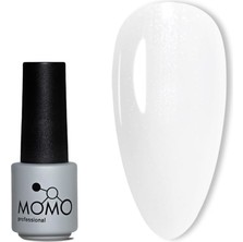 Nacario Momo Professional Kalıcı Oje S014 Simli Süt Beyazı 4 ml