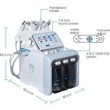 Nacario Lesen Alara Kozmetik Hydra Facial Full Fonksiyon Cilt Bakım Cihazı 6ın1 Büyük Motorlu