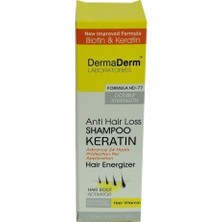 Nacario Dermaderm Saç Dökülmesine Karşı Keratin Biotin ve Vitaminli Şampuan 250 ml