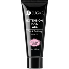 Nacario Ursugar Nail Extension Gel Pink Gray 15 ml