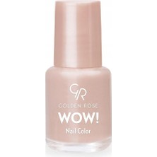 Nacario Golden Rose Wow Nail Color No: 10 - Parlak Bitişli Mini Oje 6 ml