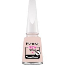 Nacario Flormar Nail Enamel Yüksek Pigmentli & Parlak Bitişli Oje FNE-470 Whıte Dream