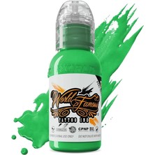 Nacario Mint Green - World Famous Ink Dövme Boyası - 1/2OZ/15ML
