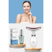 Nacario Yüz ve Boyun Ems Güzellik Cihazı + Collagen Serum (Gıdı,sarkma,kırışıklık)
