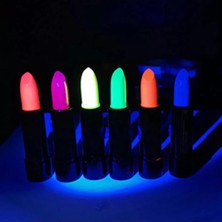 Nacario Karanlıkta Parlayan Yanan Uv Neon Ruj Yüz Boyama 6 Adet 6 Renk
