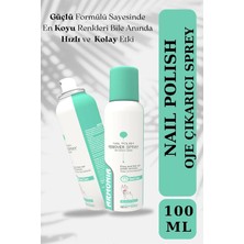 Nacario Armonia Nail Polish Remover Spray, Hızlı Oje Çıkarıcı Sprey, 100 ml