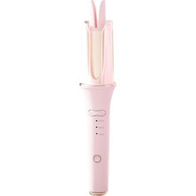 Nacario Pluzz Otomatik Saç Maşası Kalın Su Dalgası 32MM - 30 Saniyede Isınma (Pembe)