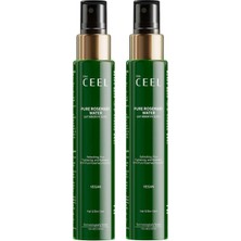 Nacario The Ceel Saf Biberiye Suyu Toniği 2X100 ml - Rosemary Water, Vegan Formül, Saç ve Cilt Için Ferahlatıcı Bakım Spreyi