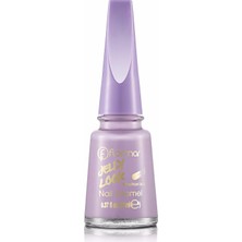 Nacario Flormar Jel Görünümlü Parlak Oje (Lila) - Jelly Look Nail Enamel- JL19 Tender Lilac - 8690604282135