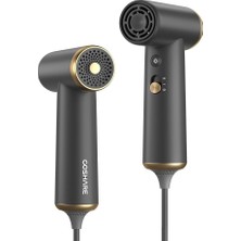 Nacario Senon Coshare HP10E Mini Isı Dereceli LED Işıklı Saç Kurutma Fön Makinesi (Siyah)