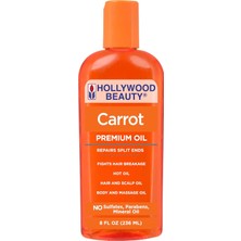 Nacario Hollywood Beauty Havuç Özlü Saç Cilt ve Tırnak Bakım Yağı 236ML