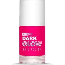 Nacario Mara Kozmetik Dark Glow Karanlıkta Parlayan Oje Pink 1 Adet (1 x 250 G), Pembe