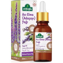 Nacario Arifoğlu Acı Elma Adaçayı Yağı 20ML - Doğal ve Yüksek Kalite Adaçayı Yağı