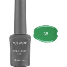 Nacario Alıx Avıen Uv Kalıcı Koyu Yeşil Jel Oje 38 - Gel Polish - 12 ml