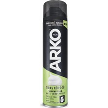 Nacario Arko Men Anti Irritation Tıraş Köpüğü, 200 ml