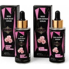 Nacario Aichun Beauty Rose Saç Kökü ve Saç Onarım Serumu, Kafein, Biotin, Kırmızı Ginseng ve Gül Yağı, 50 Ml, 2'li Set