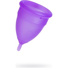 Nevamel® Eromantica Hijyenik Adet Kabı, Silikon, Mor, S