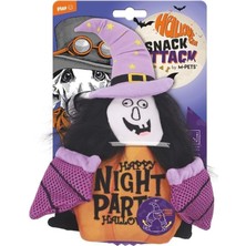 Nacario M-Pets Halloween Witch Snack Attack Köpek Oyuncağı